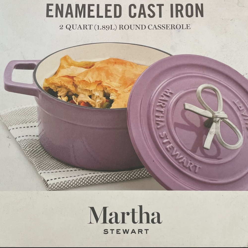 Martha Stewart Cast Iron Oven